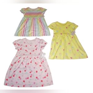 Baby Girl Dresses (Set of 3) | Size 18 M | Garanimals | NWT